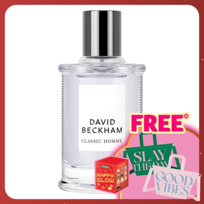 DAVID BECKHAM Classic Homme Eau De Toilette 50ml
