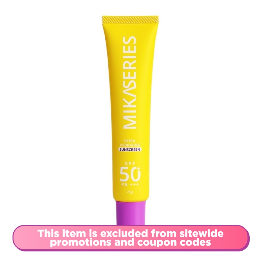 Extra hydrating sunscreen