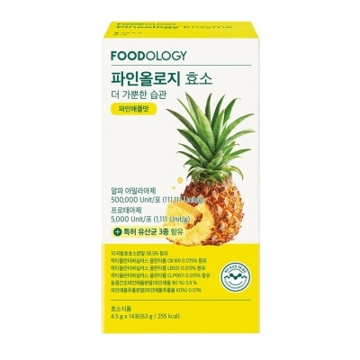 FOODOLOGY Pineapple Flavoured Enzyme 14s