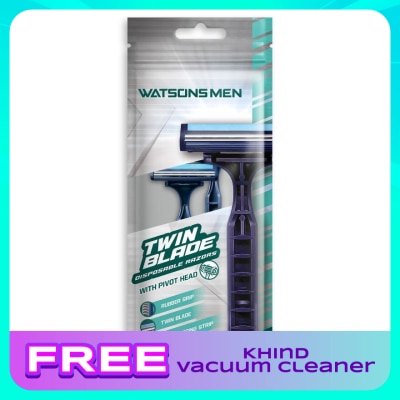 WATSONS MEN Men Twin Blade Disposable Razors 2S