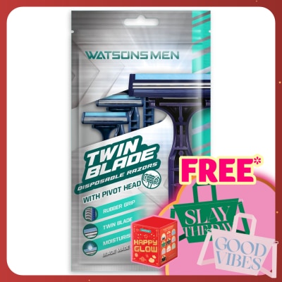 WATSONS MEN Men Twin Blade Disposable Razors 6S