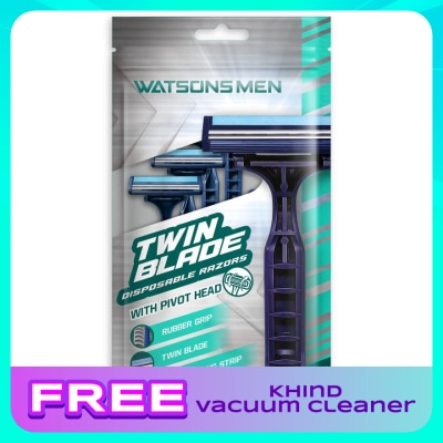 WATSONS MEN Men Twin Blade Disposable Razors 6S