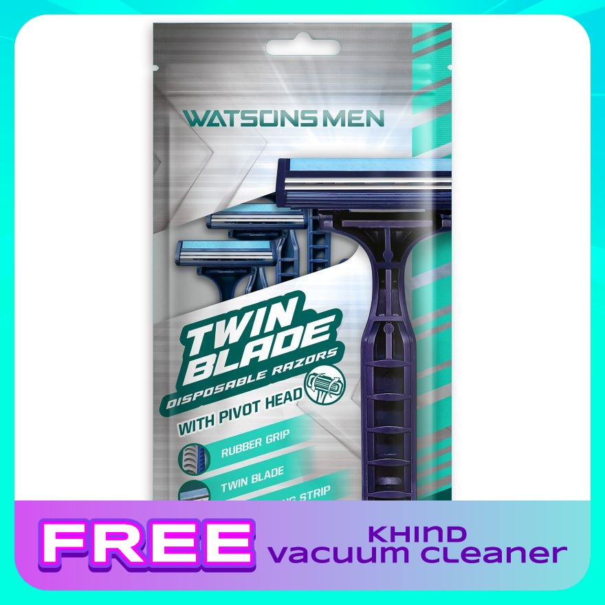 Men Twin Blade Disposable Razors 6S