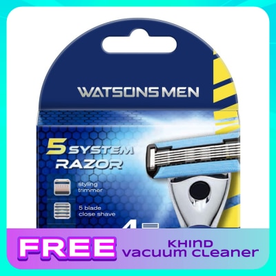 WATSONS MEN Men 5-Blade Razor Cartridge 4S