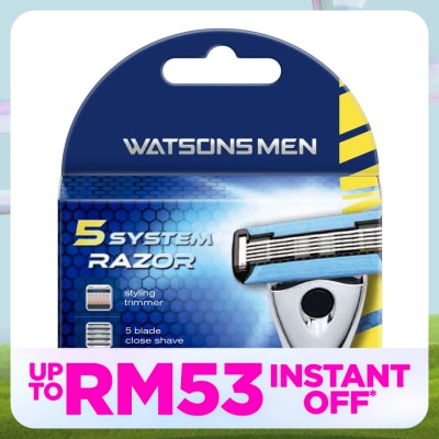 WATSONS MEN Men 5-Blade Razor Cartridge 4S