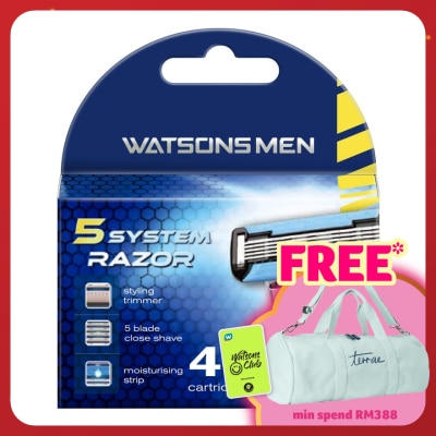 WATSONS MEN Men 5-Blade Razor Cartridge 4S
