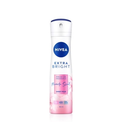 NIVEA Deo Female Extra Bright Miracle Sweet Spray 150ml x2