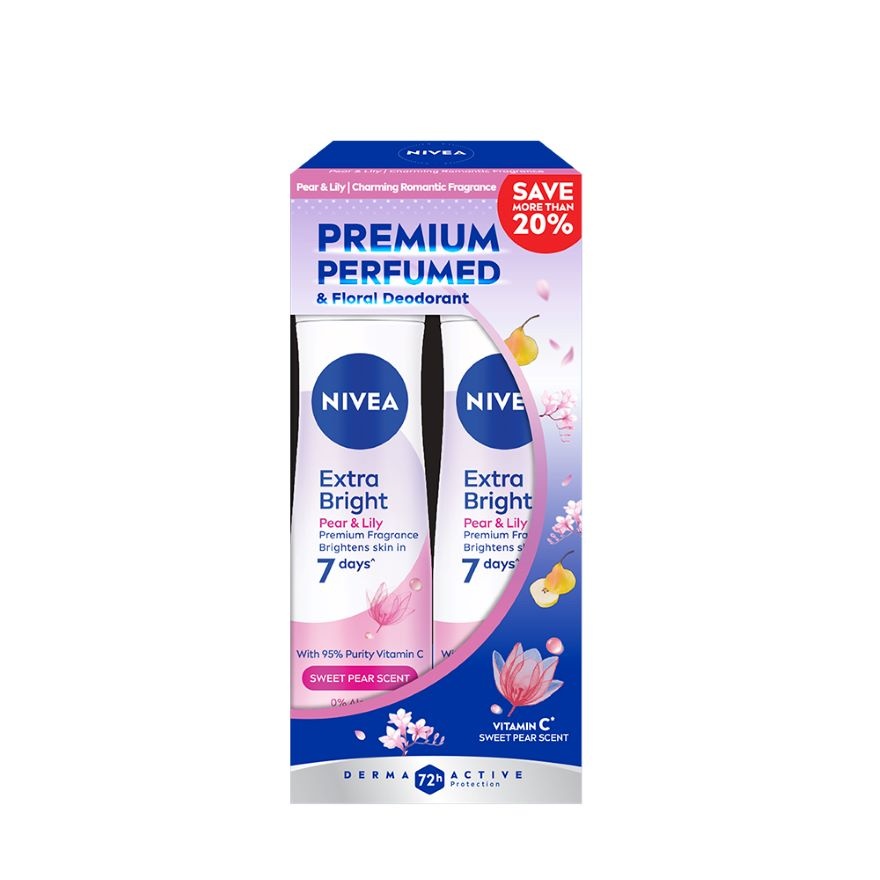 Deodorant Female Extra Bright Miracle Sweet Spray 150ml x2 image