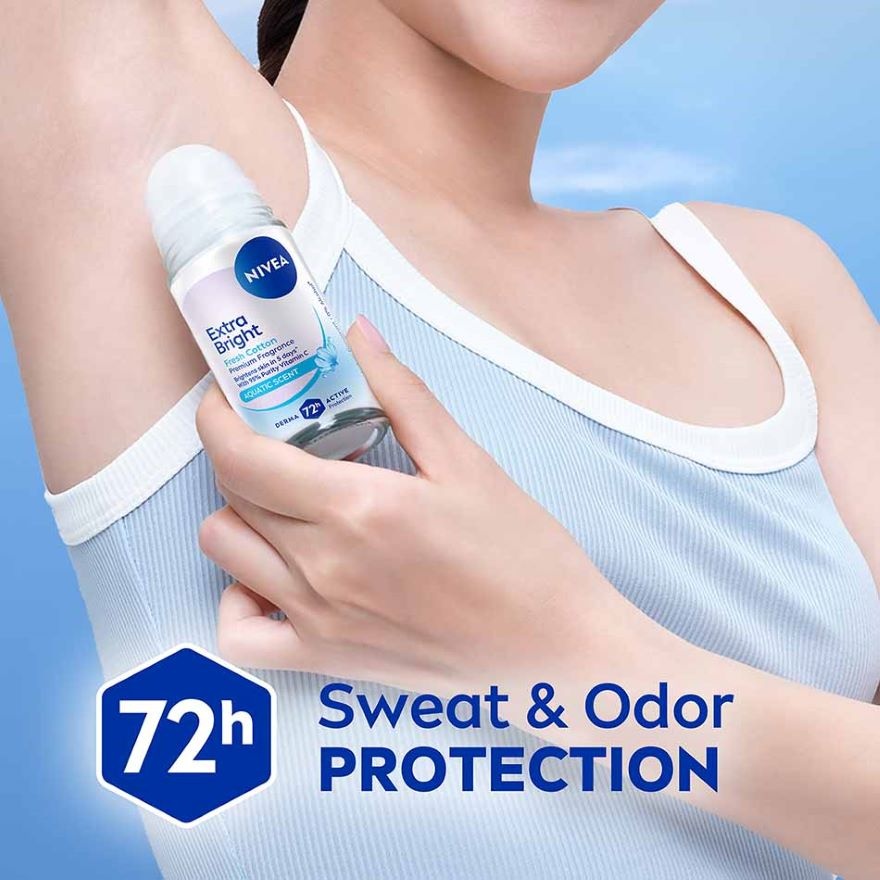 Deo Female Extra Bright Fresh Cotton Roll On 50ML TWP image
