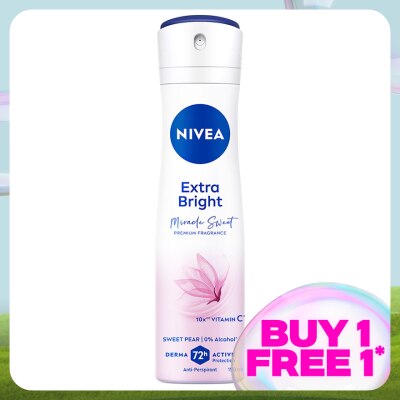 NIVEA Deo Female Extra Bright Miracle Sweet Spray 150ML