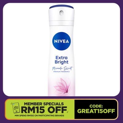 NIVEA Deo Female Extra Bright Miracle Sweet Spray 150ML