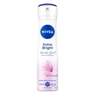 NIVEA Deodorant Female Extra Bright Miracle Sweet Spray 150ML