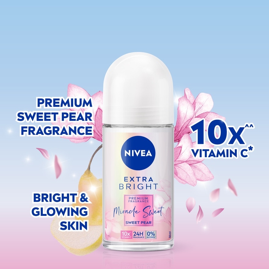 Deo Female Extra Bright Miracle Sweet Roll On 50ML