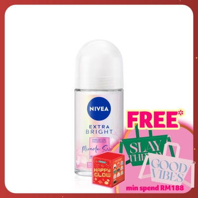 NIVEA Deo Female Extra Bright Miracle Sweet Roll On 50ML