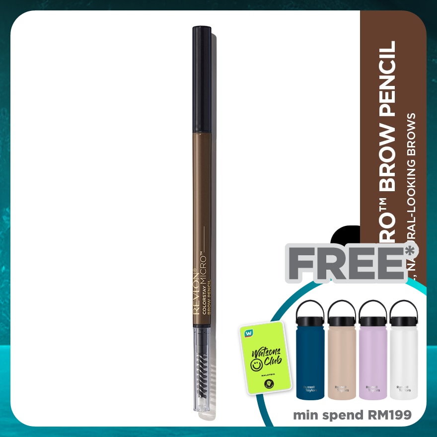 REVLON Colorstay Micro Brow Pencil Medium Brown