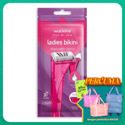 WATSONS Ladies Bikini Disposable Razors 3S