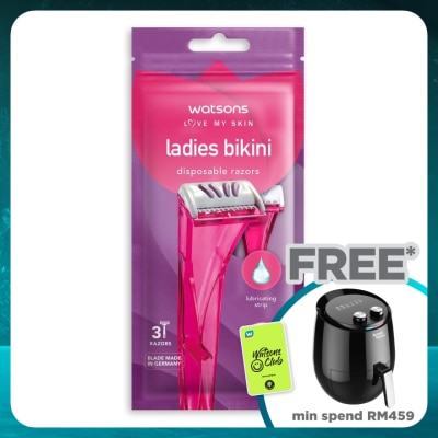 WATSONS Ladies Bikini Disposable Razors 3S