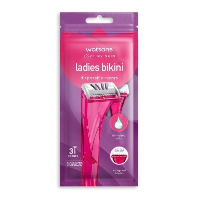 WATSONS Ladies Bikini Disposable Razors 3S