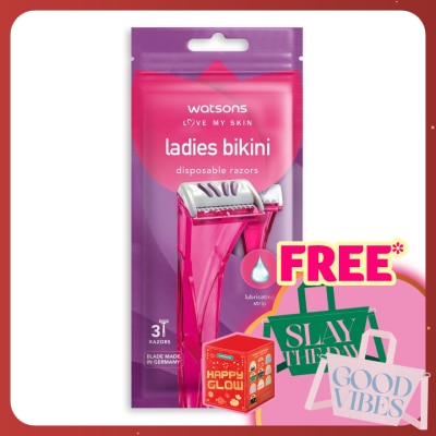 WATSONS Ladies Bikini Disposable Razors 3S