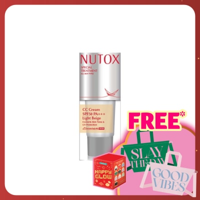 NUTOX Special Treatment CC Cream SPF50 PA+++ Light Beige 30ml (All Skin Types)