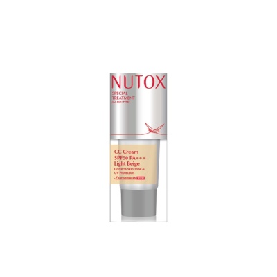 NUTOX - Special Treatment CC Cream SPF50 PA+++ Light Beige 30ml (All Skin Types)