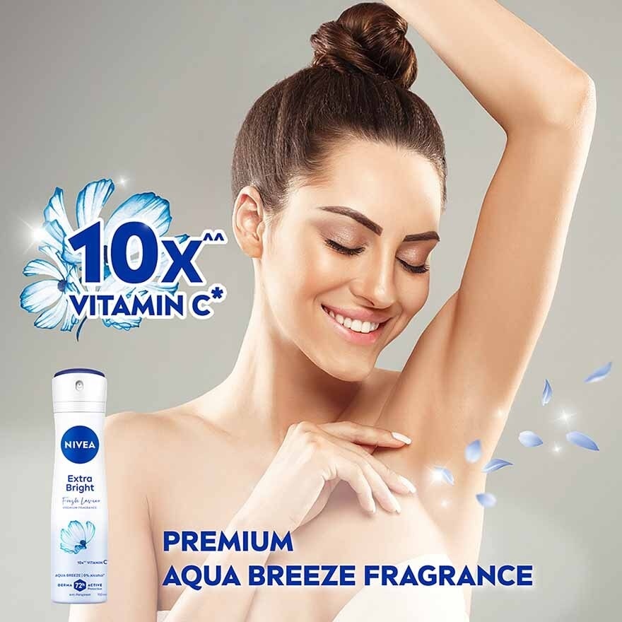 Deo Female Extra Bright Fresh Lavier Spray 150ML TWP