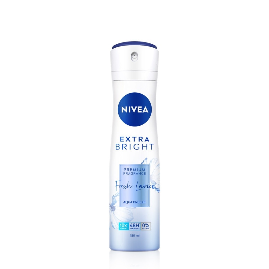 Deo Female Extra Bright Fresh Lavier Spray 150ML TWP