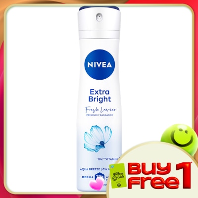 NIVEA - Deo Female Extra Bright Fresh Lavier Spray 150ML