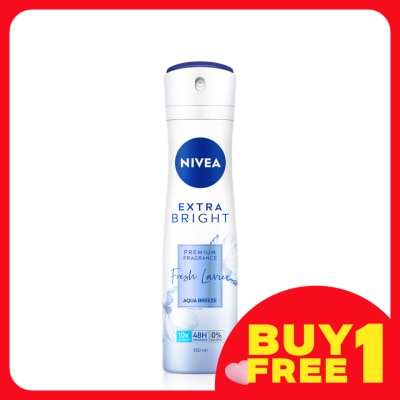 NIVEA Deo Female Extra Bright Fresh Lavier Spray 150ML