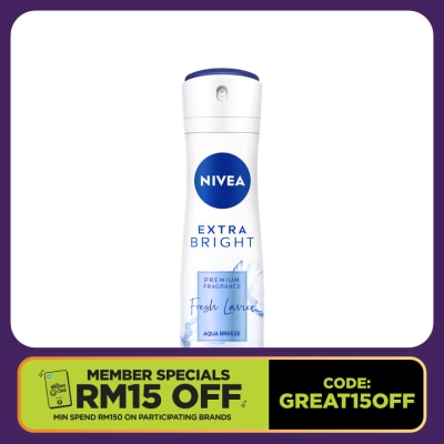 NIVEA Deo Female Extra Bright Fresh Lavier Spray 150ML