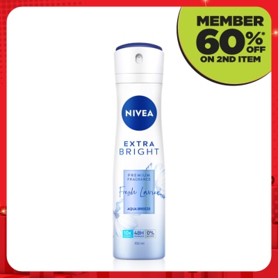 NIVEA Deo Female Extra Bright Fresh Lavier Spray 150ML