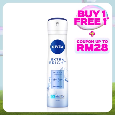 NIVEA Deo Female Extra Bright Fresh Lavier Spray 150ML