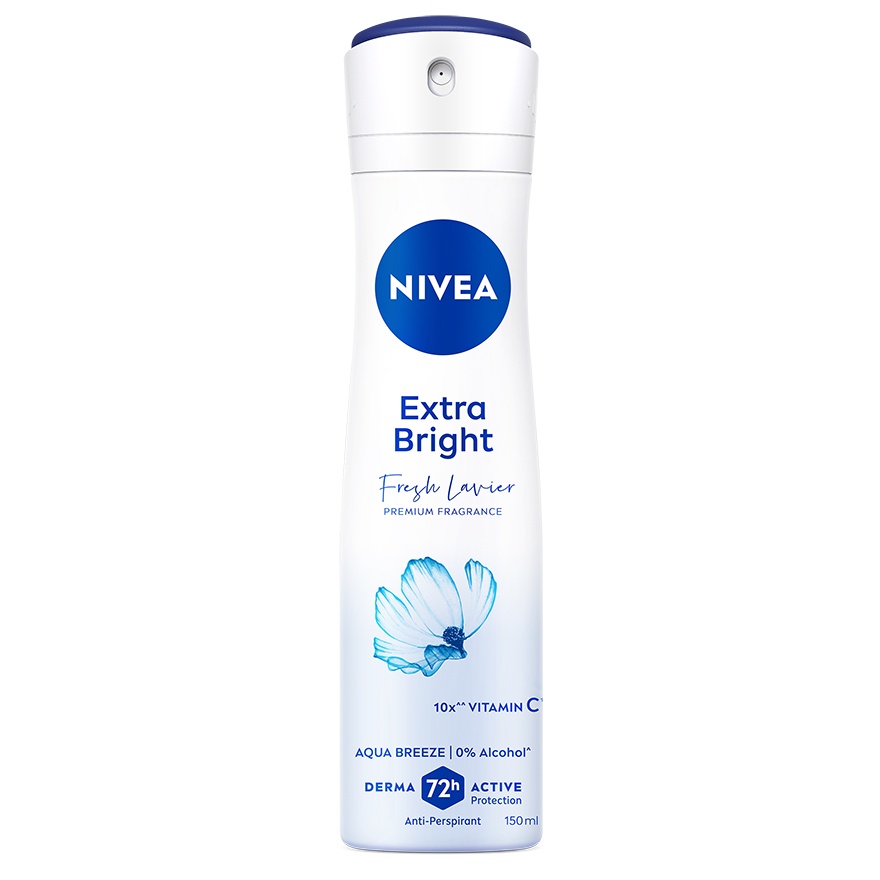 Deo Female Extra Bright Fresh Lavier Spray 150ML