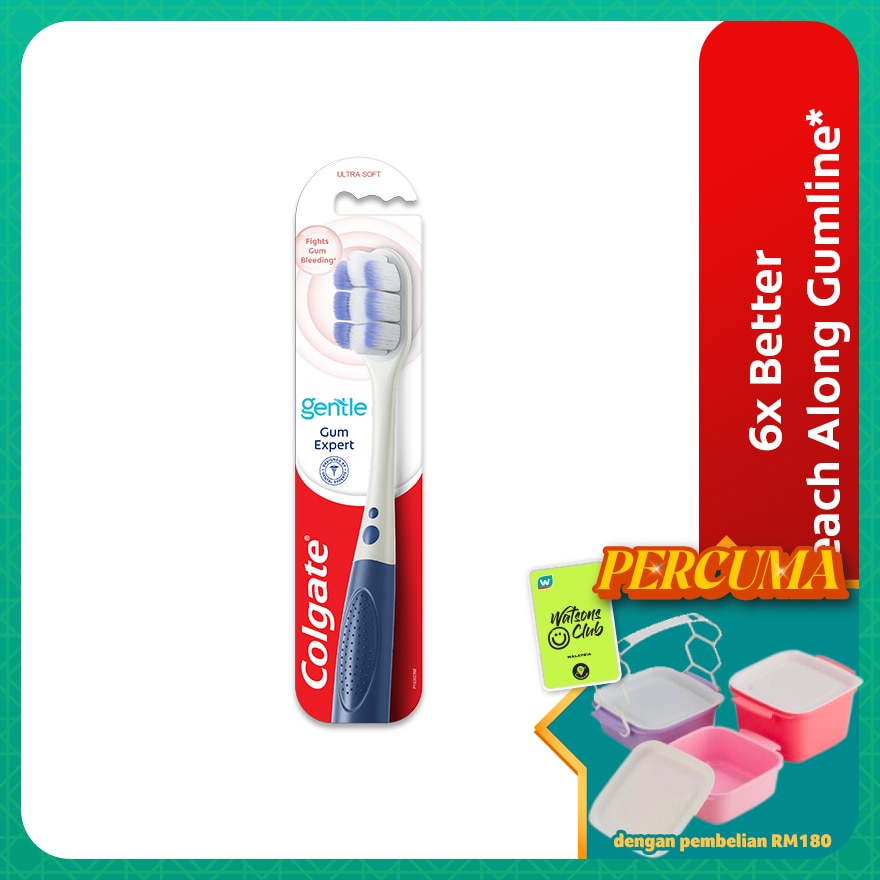 Colgate Gentle Gum Expert Toothbrush 1s
