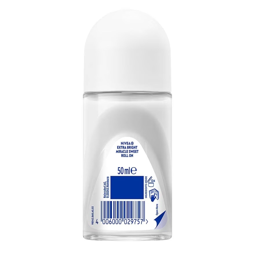 Deodorant Female Extra Bright Miracle Sweet Roll On 50ml x2