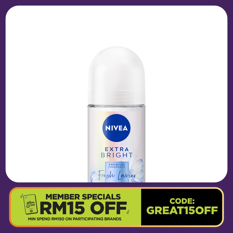 Deo Female Extra Bright Fresh Lavier Roll On 50ML