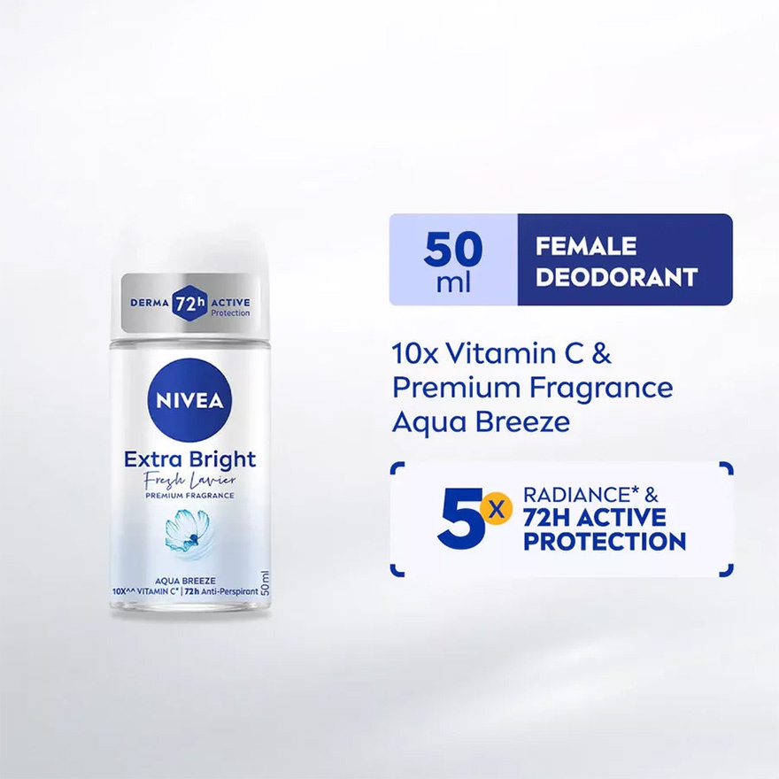 Deo Female Extra Bright Fresh Lavier Roll On 50ML