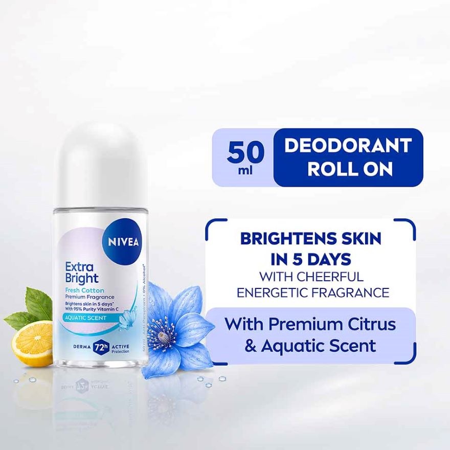 Deo Female Extra Bright Fresh Lavier Roll On 50ML