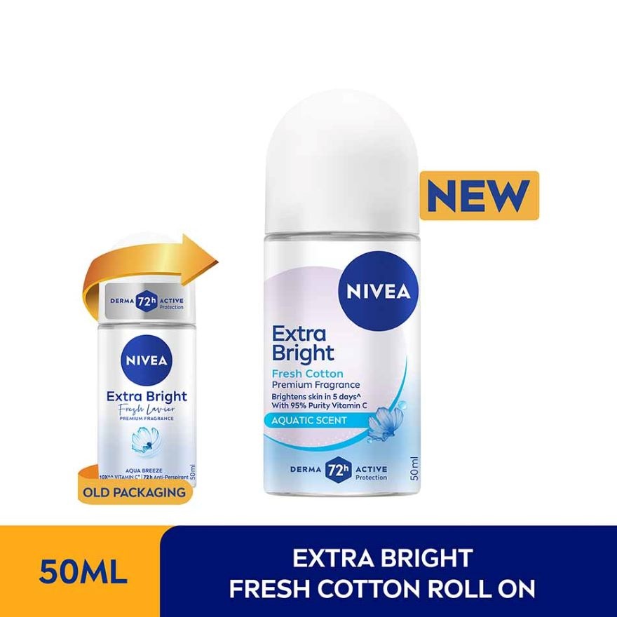 Deo Female Extra Bright Fresh Lavier Roll On 50ML