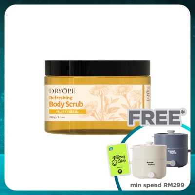 DRYOPE Refreshing Body Scrub Fruity Freesia 230ml