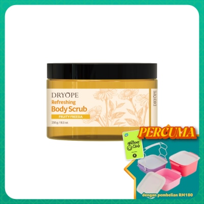 DRYOPE - Refreshing Body Scrub Fruity Freesia 230ml