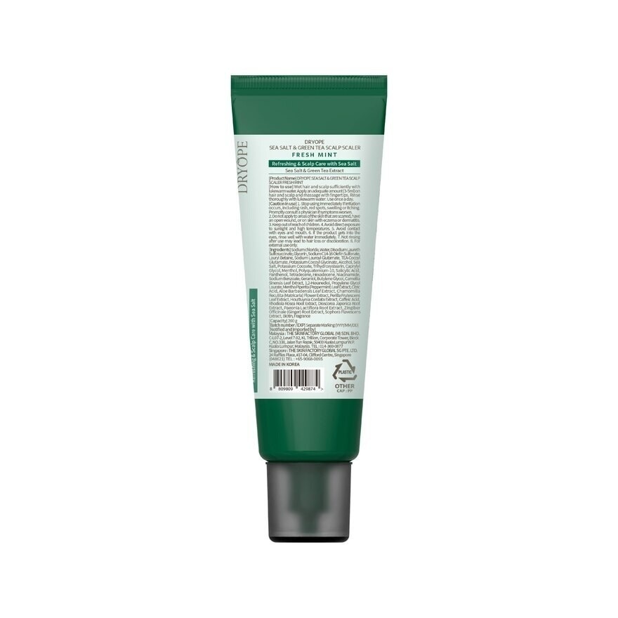 Sea Salt Scrub Fresh Mint Scalp Scaler 200ml