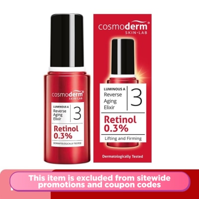 COSMODERM Luminous A Reverse Aging Elixir 15ml
