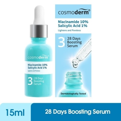 COSMODERM Niacinamide 10% Salicylic Acid 1% 28 Days Boosting Serum 15ml