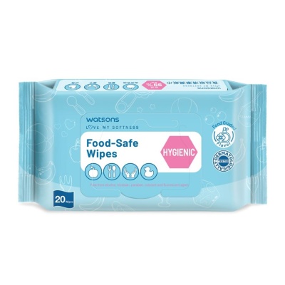 WATSONS - Food Safe Wipes Hygenic 20s