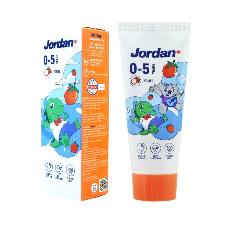 Kids Step 1 0-5 Years Toothpaste Lychee 75g