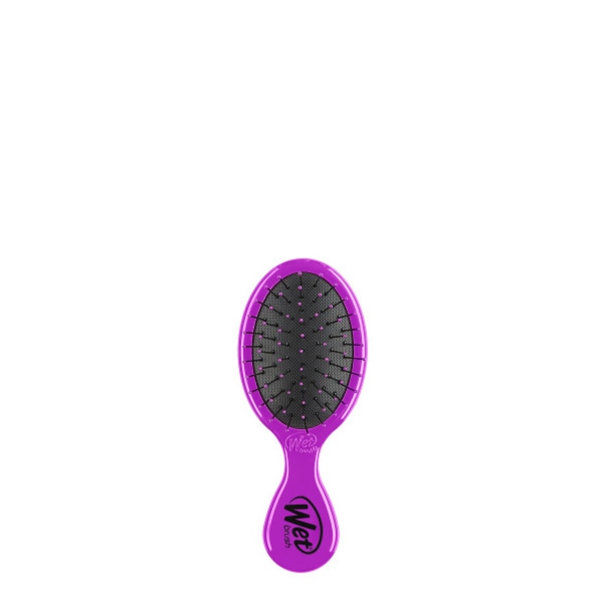 Mini Detangler Purple Brush 1s image