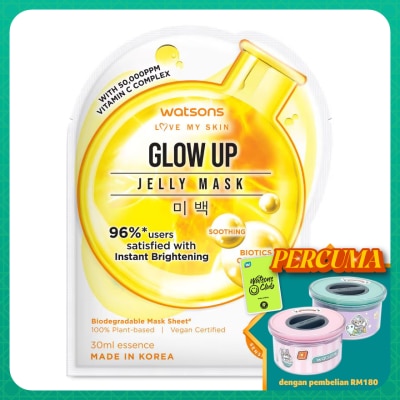 WATSONS Glow Up Niacinamide Jelly Mask 1s