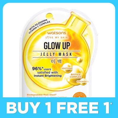 WATSONS Glow Up Niacinamide Jelly Mask 1s