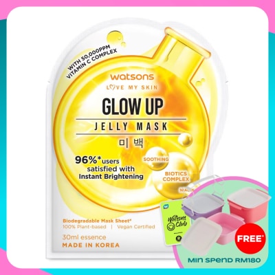 WATSONS Glow Up Niacinamide Jelly Mask 1s